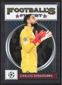 Gianluigi Donnarumma, Kartička, 2021-22 Topps Finest Flashback UEFA Champions League, BASE