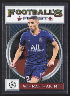 Achraf Hakimi, Kartička, 2021-22 Topps Finest Flashback UEFA Champions League, BASE