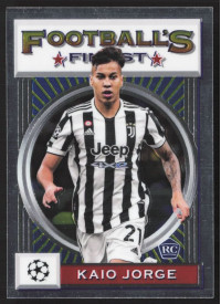 Kaio Jorge, Kartička, 2021-22 Topps Finest Flashback UEFA Champions League, BASE