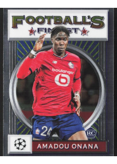 Amadou Onana, Card, 2021-22 Topps Finest Flashback UEFA Champions League, BASE