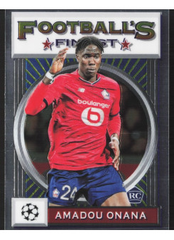 Amadou Onana, Kartička, 2021-22 Topps Finest Flashback UEFA Champions League, BASE