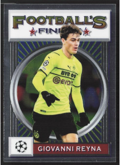 Giovanni Reyna, Kartička, 2021-22 Topps Finest Flashback UEFA Champions League, BASE