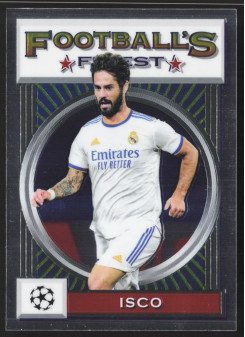 Isco, Kartička, 2021-22 Topps Finest Flashback UEFA Champions League, BASE