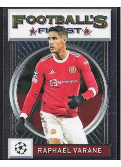 Raphaël Varane, Kartička, 2021-22 Topps Finest Flashback UEFA Champions League, BASE