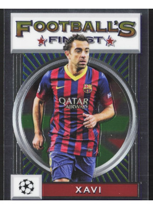 Xavi, Card, 2021-22 Topps Finest Flashback UEFA Champions League, BASE