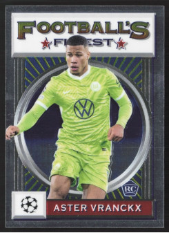 Aster Vranckx, Kartička, 2021-22 Topps Finest Flashback UEFA Champions League, BASE