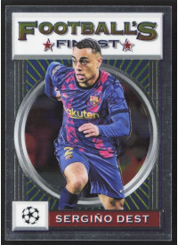 Sergiño Dest, Kartička, 2021-22 Topps Finest Flashback UEFA Champions League, BASE