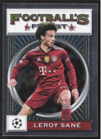 Leroy Sané, Kartička, 2021-22 Topps Finest Flashback UEFA Champions League, BASE