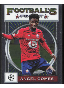 Angel Gomes, Kartička, 2021-22 Topps Finest Flashback UEFA Champions League, BASE