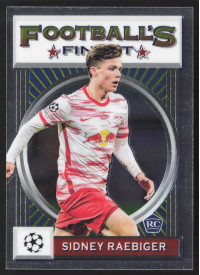 Sidney Raebiger, Kartička, 2021-22 Topps Finest Flashback UEFA Champions League, BASE