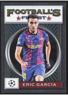 Eric García, Kartička, 2021-22 Topps Finest Flashback UEFA Champions League, BASE
