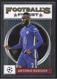 Antonio Rüdiger, Kartička, 2021-22 Topps Finest Flashback UEFA Champions League, BASE
