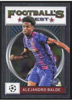 Alejandro Balde, Kartička, 2021-22 Topps Finest Flashback UEFA Champions League, BASE