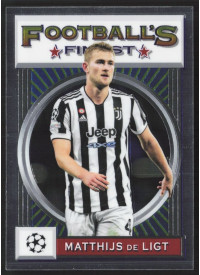 Matthijs de Ligt, Kartička, 2021-22 Topps Finest Flashback UEFA Champions League, BASE