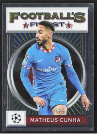 Matheus Cunha, Kartička, 2021-22 Topps Finest Flashback UEFA Champions League, BASE