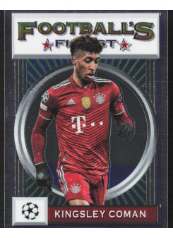 Kingsley Coman, Kartička, 2021-22 Topps Finest Flashback UEFA Champions League, BASE