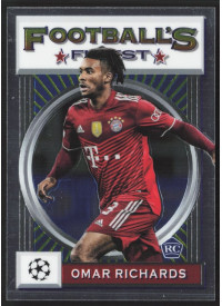 Omar Richards, Kartička, 2021-22 Topps Finest Flashback UEFA Champions League, BASE