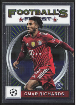 Omar Richards, Kartička, 2021-22 Topps Finest Flashback UEFA Champions League, BASE