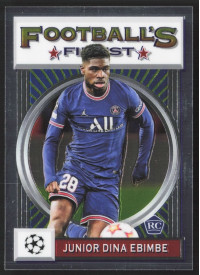 Junior Dina Ebimbe, Kartička, 2021-22 Topps Finest Flashback UEFA Champions League, BASE