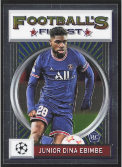 Junior Dina Ebimbe, Kartička, 2021-22 Topps Finest Flashback UEFA Champions League, BASE