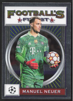 Manuel Neuer, Kartička, 2021-22 Topps Finest Flashback UEFA Champions League, BASE