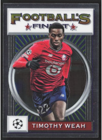 Timothy Weah, Kartička, 2021-22 Topps Finest Flashback UEFA Champions League, BASE