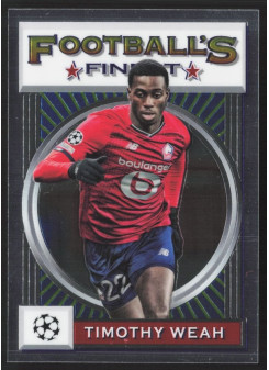 Timothy Weah, Kartička, 2021-22 Topps Finest Flashback UEFA Champions League, BASE