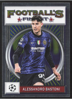 Alessandro Bastoni, Kartička, 2021-22 Topps Finest Flashback UEFA Champions League, BASE