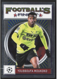 Youssoufa Moukoko, Kartička, 2021-22 Topps Finest Flashback UEFA Champions League, BASE