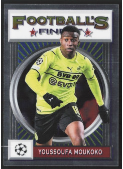Youssoufa Moukoko, Kartička, 2021-22 Topps Finest Flashback UEFA Champions League, BASE