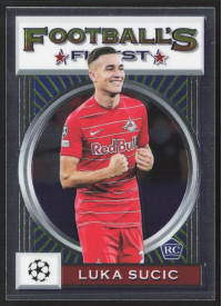 Luka Sucic, Kartička, 2021-22 Topps Finest Flashback UEFA Champions League, BASE