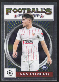 Iván Romero, Kartička, 2021-22 Topps Finest Flashback UEFA Champions League, BASE