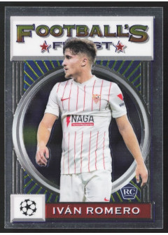 Iván Romero, Kartička, 2021-22 Topps Finest Flashback UEFA Champions League, BASE