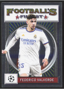 Federico Valverde, Kartička, 2021-22 Topps Finest Flashback UEFA Champions League, BASE