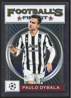 Paulo Dybala, Kartička, 2021-22 Topps Finest Flashback UEFA Champions League, BASE