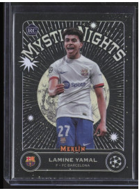 Lamine Yamal, Kartička, Topps Merlin Chrome UEFA Club Competitions 2023-24, INSERT