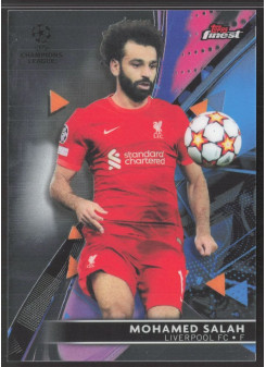 Mohamed Salah, Kartička, Topps UEFA Champions League Finest 2021-2022, BASE