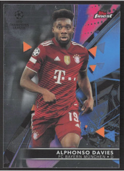 Alphonso Davies, Kartička, Topps UEFA Champions League Finest 2021-2022, BASE
