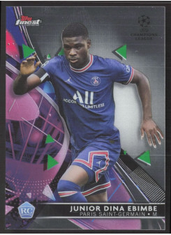 Junior Dina Ebimbe, Kartička, Topps UEFA Champions League Finest 2021-2022, BASE