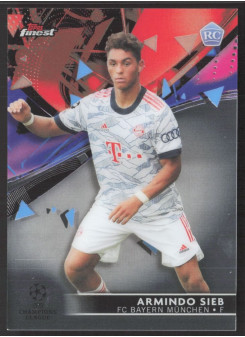 Armindo Sieb, Kartička, Topps UEFA Champions League Finest 2021-2022, BASE