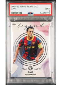 Xavi, Card, 2021-22 Topps Pearl UEFA Champions League, GRADED