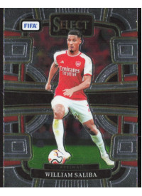 William Saliba, Kartička, 2023-24 Panini Select FIFA Soccer, BASE
