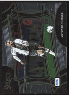 Antonio Rudiger, Kartička, 2023-24 Panini Select FIFA Soccer, BASE