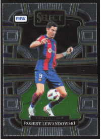 Robert Lewandowski, Kartička, 2023-24 Panini Select FIFA Soccer, BASE