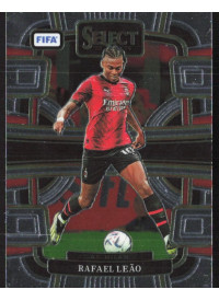 Rafael Leao, Kartička, 2023-24 Panini Select FIFA Soccer, BASE