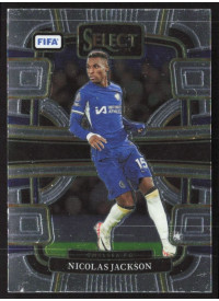 Nicolas Jackson, Kartička, 2023-24 Panini Select FIFA Soccer, BASE