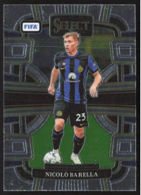 Nicolo Barella, Kartička, 2023-24 Panini Select FIFA Soccer, BASE