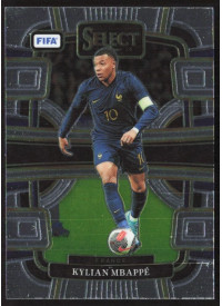 Kylian Mbappe, Kartička, 2023-24 Panini Select FIFA Soccer, BASE