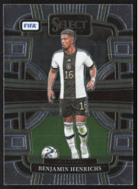 Benjamin Henrichs, Kartička, 2023-24 Panini Select FIFA Soccer, BASE