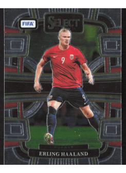 Erling Haaland, Kartička, 2023-24 Panini Select FIFA Soccer, BASE